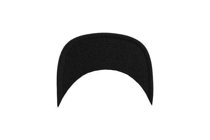 Snapback Cap Stripes Melange Crown Flexfit schwarz/grau