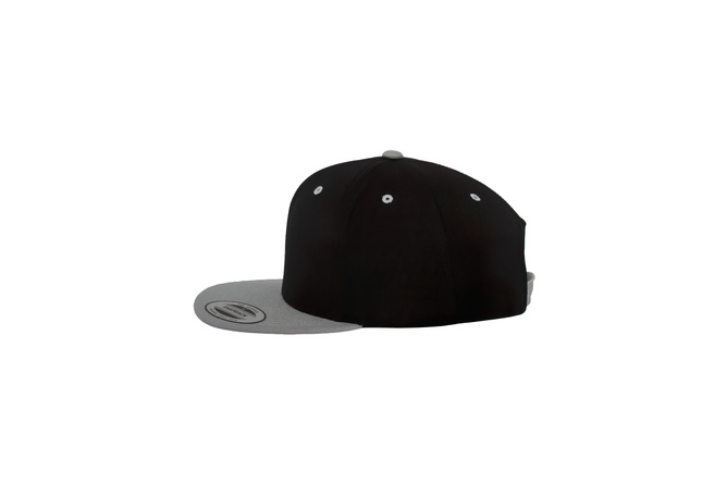 Snapback Cap Classic 2-Tone Flexfit black/silver