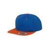 Snapback Cap Classic 2-Tone Flexfit blue/orange