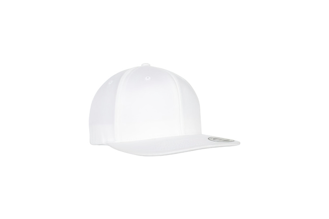 white Snapback Organic Cotton Cap | Flexfit MAXISCOOT