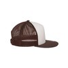 Cappellino trucker Classic Flexfit bruno/bianco/bruno