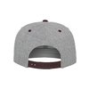 Snapback Cap Classic 2-Tone Flexfit grey/maroon