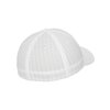 Casquette baseball Pinstripe Flexfit blanc/noir