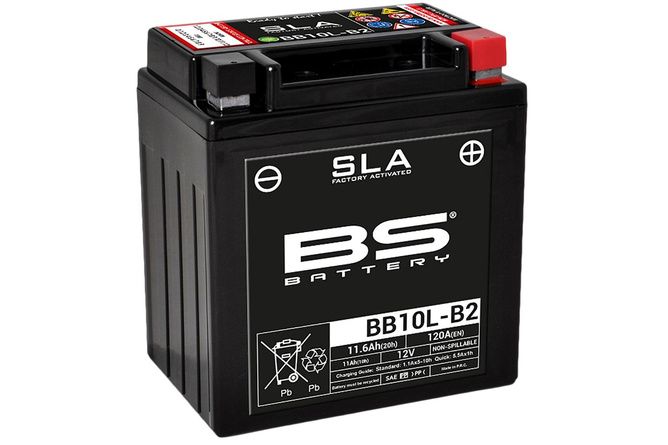Gel Starterbatterie BS Battery 12 Volt 11 Ah SLA 135x90x145mm
