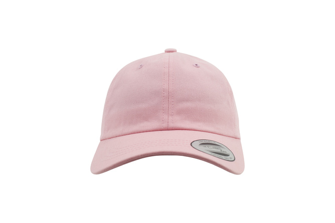 Baseball Cap Low Profile Cotton Twill Flexfit pink