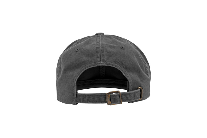 Baseball Cap Low Profile Destroyed grey | MAXISCOOT dark Flexfit