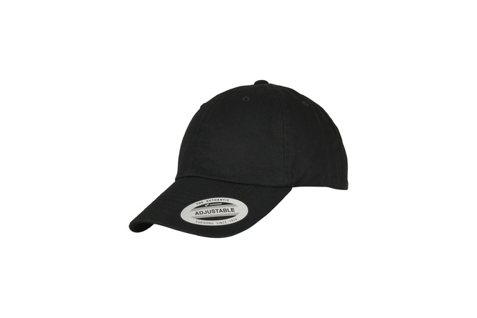 Cappellino Dad Hat Ecowash Flexfit nero