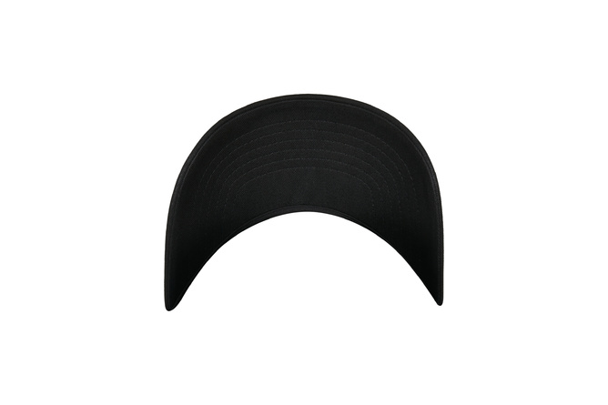 Baseball Cap Dad Hat Ecowash Flexfit schwarz