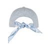 Cappellino Dad Hat Satin Bow Flexfit blu chiaro