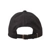 Cappellino Dad Hat Low Profile Melton Wool Flexfit nero