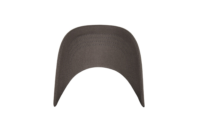 Baseball Cap Low Profile Organic Cotton Flexfit dark grey