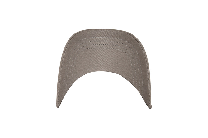 Casquette baseball Low Profile Flexfit Coton bio gris clair