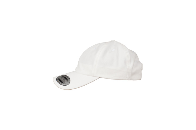 Dad Hat Peached Cotton Twill white | MAXISCOOT Flexfit