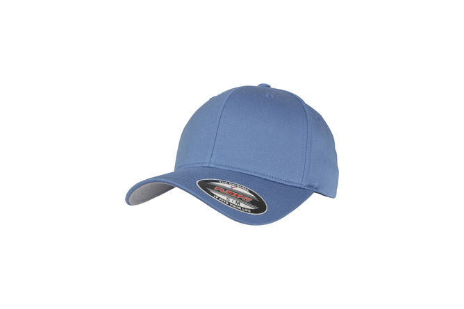 Baseball Cap Wooly Combed Flexfit schiefer blau