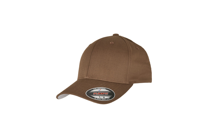 Baseball Cap Wooly Combed Flexfit coyote/braun