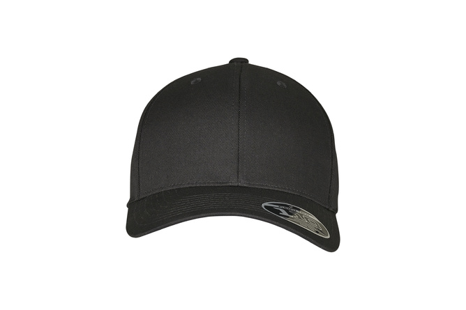 Baseball Cap Wooly Combed Flexfit Adjustable black