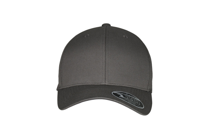 Baseball Cap Wooly Combed Flexfit Adjustable dark grey