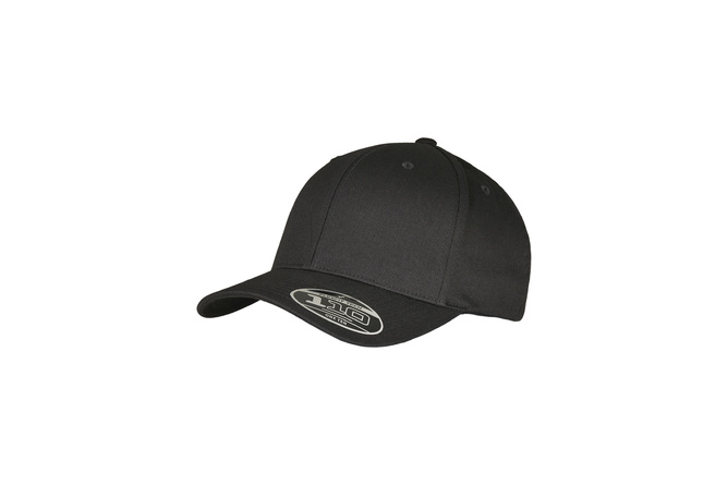 Baseball Cap Wooly Combed Flexfit Adjustable black/black