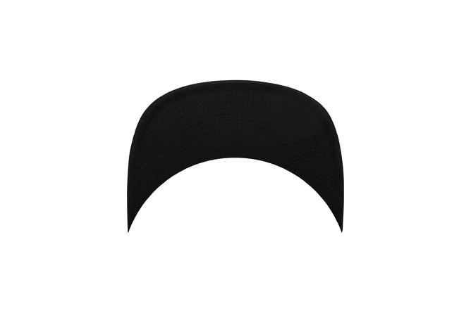 Baseball Cap Flat Visor Flexfit schwarz