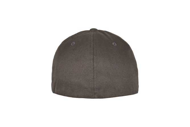 Cappellino Organic Cotton Flexfit grigio scuro