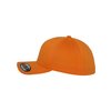 Baseball Cap Wooly Combed Flexfit orange