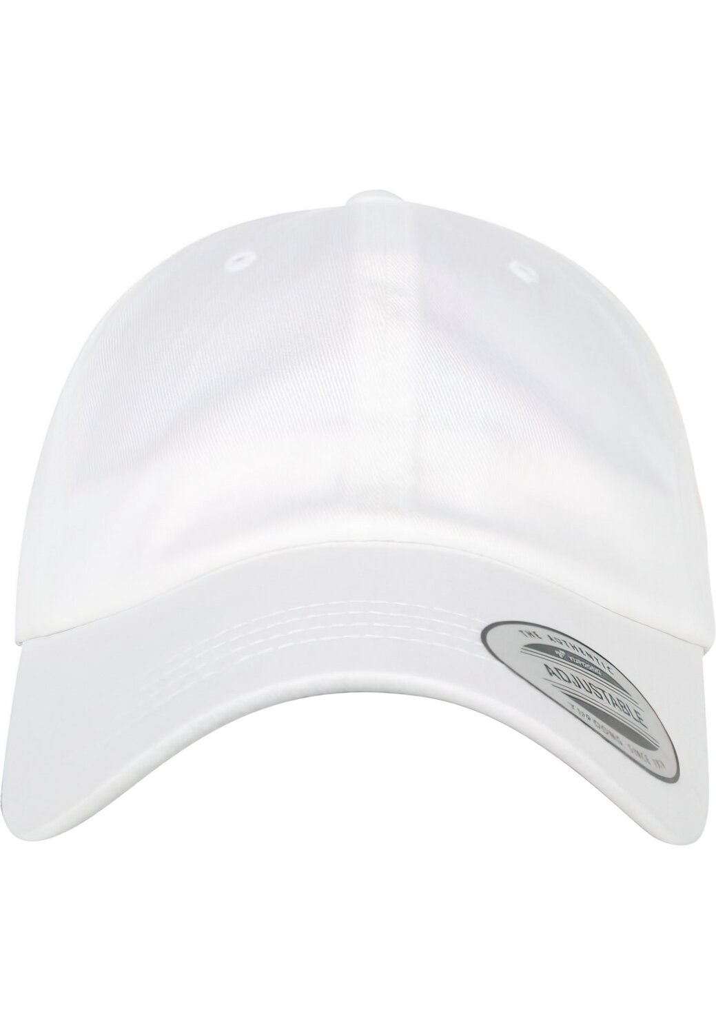 Baseball Cap Low Profile Organic Cotton Flexfit white | MAXISCOOT | 