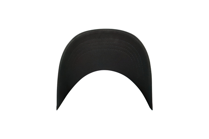 Baseball Cap Low Profile Organic Cotton Flexfit black