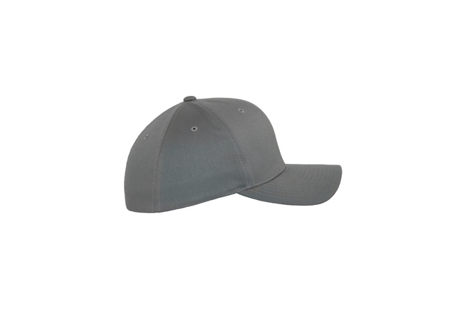 Casquette baseball Wooly Combed Flexfit gris