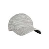 Gorra de béisbol Stripes Melange Flexfit negro/gris
