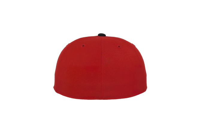 Cappellino snapback Premium Fitted 210 Flexfit 2-Tone rosso/nero