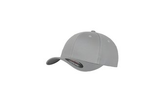 Casquette baseball Wooly Combed Flexfit argent