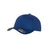 Baseball Cap Wooly Combed Flexfit blau