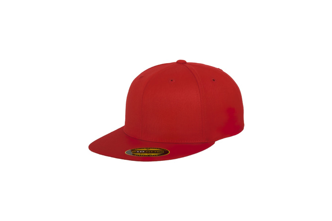 Snapback Cap Premium Fitted 210 Flexfit red