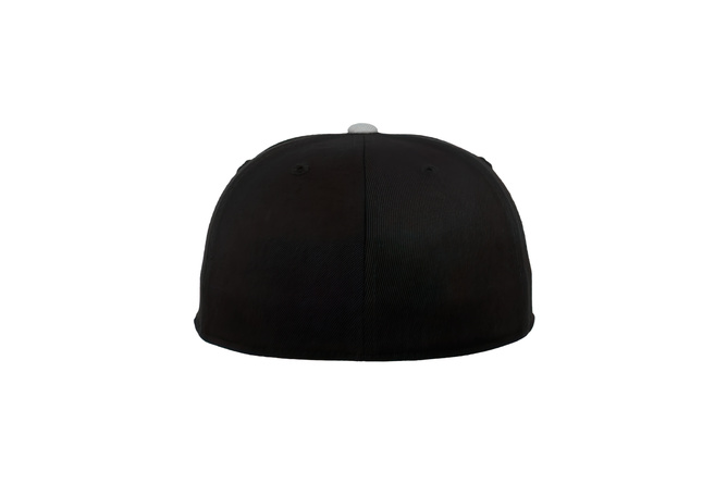 Snapback Cap Premium Fitted 210 Flexfit 2-Tone schwarz/grau