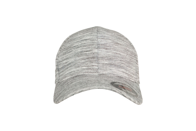 Gorra de béisbol Stripes Melange Flexfit negro/gris