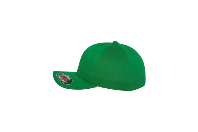 Baseball Cap Wooly Combed Flexfit pepper green