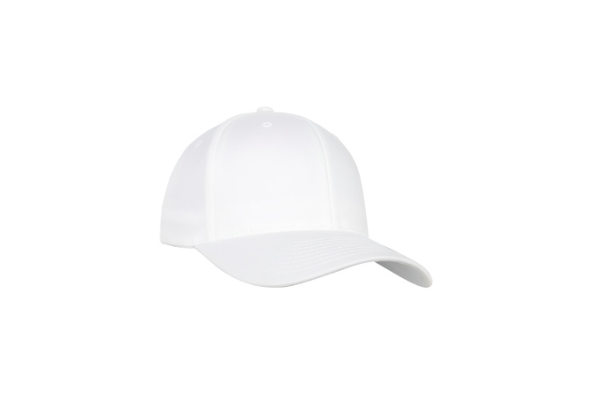 Baseball Cap Organic Cotton Flexfit white