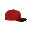 Cappellino snapback Premium Fitted 210 Flexfit 2-Tone rosso/nero