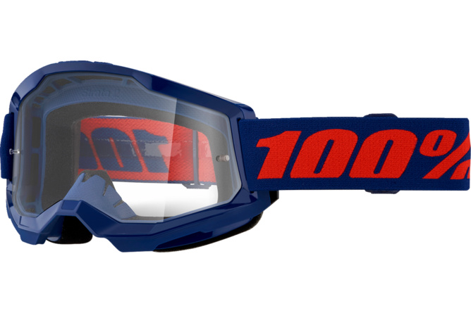 Gafas de Motocross 100% Strata 2 Azul Marino
