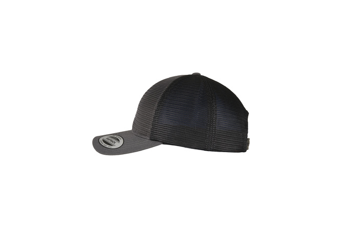 Baseball Cap 360° Omnimesh Flexfit 2-Tone charcoal/black
