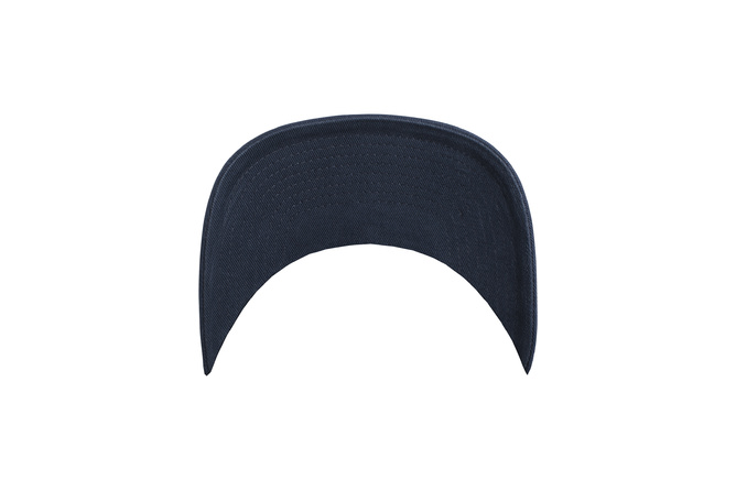 Cappellino snapback Brushed Cotton Twill Mid-Profile Flexfit navy