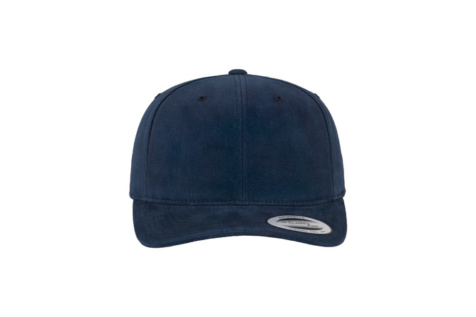 Casquette Snapback Brushed Cotton Twill Mid-Profile Flexfit navy