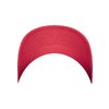 Cappellino trucker 5-Panel Retro 2-Tone Flexfit rosso/bianco