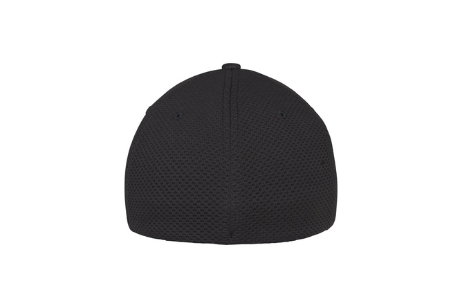 Baseball Cap 3D Hexagon Jersey Flexfit schwarz