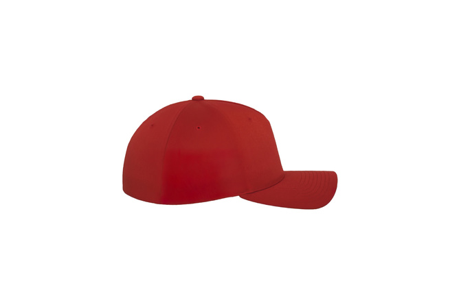 Baseball Cap 5 Panel Flexfit red