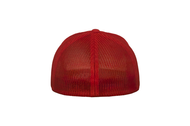 Cappellino trucker Mesh Flexfit rosso