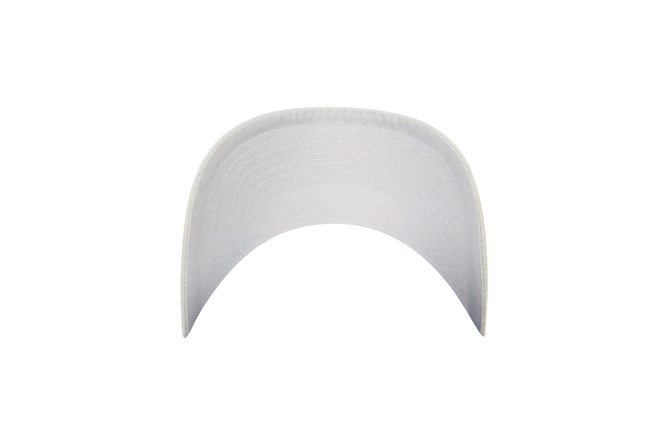 Cappellino trucker Retro Front Bianco Flexfit argento/bianco/argento