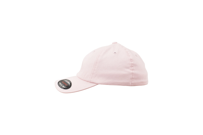 Baseball Cap Dad Hat Cotton Twill Flexfit pink