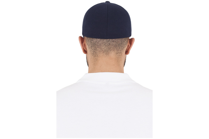 Baseball Cap Double Jersey Flexfit navy