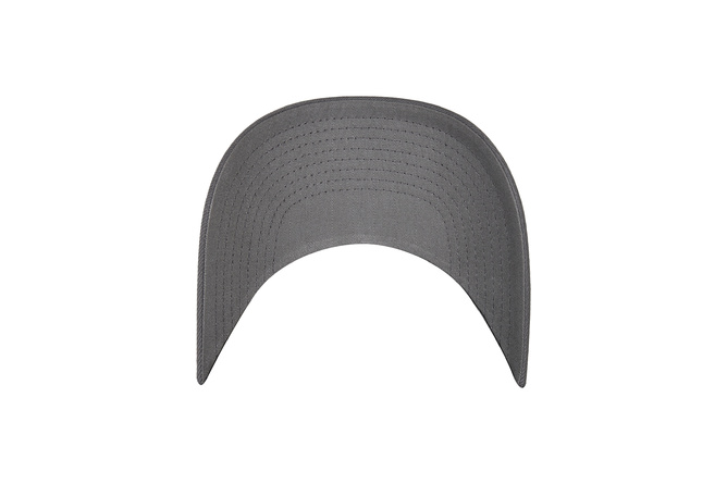 Casquette Snapback Premium visière courbée Flexfit gris foncé